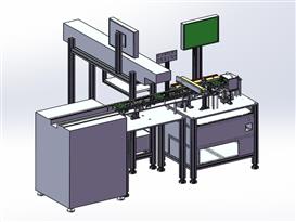 包装测试机3D模型