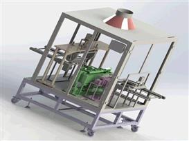 自动挂锡机3D模型