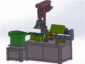 全自动攻牙机3D模型
