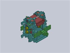 磨粉机3D模型