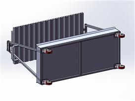 电压线工装车3D模型