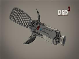 暗能量探测器图纸3D模型