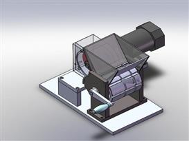 圆柱棒切断机3D模型