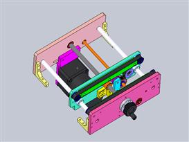 可调皮带线3D模型