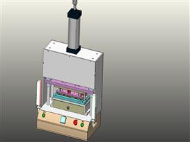 自动切水口机3D模型