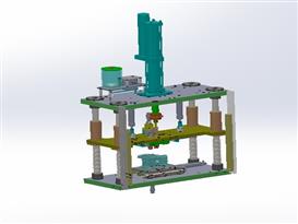 油泵钢珠压装机3D模型