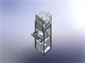 激光打标机3D模型