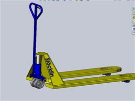 手动装卸车3D模型