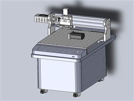 三轴桌面台式点胶机3D模