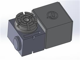 旋转工作台3D模型