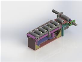 定子负载卸载装配机3D模