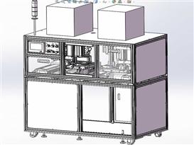 锂电池点焊机3D模型