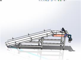 178带式运输机3D模型