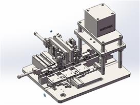 D-SUB鱼叉自动组装机3D