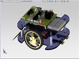 自动移动车辆3D模型