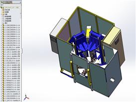 六工位组装机3D模型