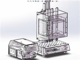 全自动打螺丝机3D模型
