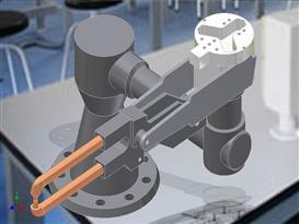 摇臂式点焊机3D模型
