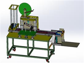 全自动快速贴标机3D模型