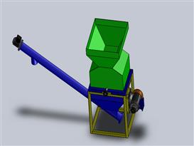 瓶子破碎机设计3D模型