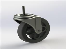 工业万向轮模型3D模型