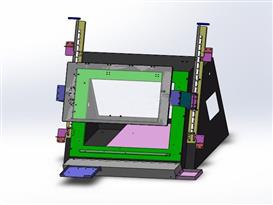 液晶panel电测机台3D模
