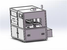 激光分板机3D模型(2)