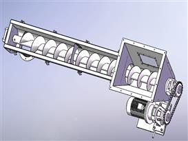 螺旋输送机3D模型