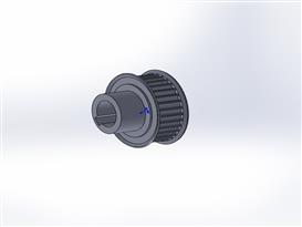 3M同步轮3D模型