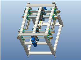 高速输送带3D模型