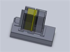 料架挤压设备3D模型