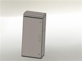 交通信号控制箱3D模型