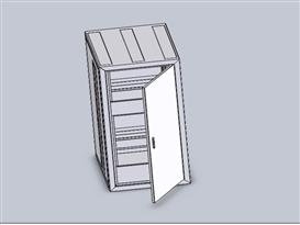 柜体3D模型