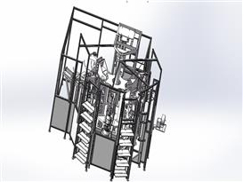 自动打标机3D模型