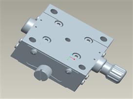 高精度手动角位移台3D模