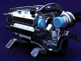 康明斯VT908发动机3D模