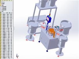 洗发水盖子组装机3D模型