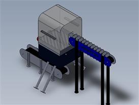 玻璃粉碎机3D模型