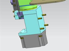 直线升降台3D模型