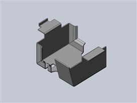 钣金练习之作3D模型