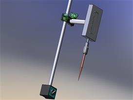 微型火花机3D模型