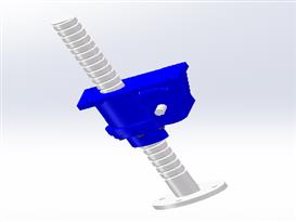 简易升降机3D模型
