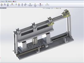 气缸分料结构图3D模型