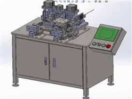 手工链扣链机3D模型