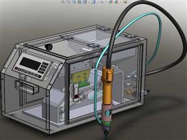 手持式螺丝机3D模型