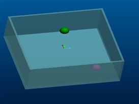 运动小球碰撞试验3D模型
