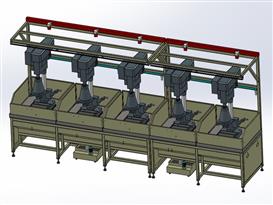 攻牙机工作台3D模型