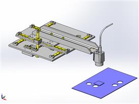 多位置设置结构3D模型