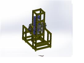 旋转固定机构3D模型