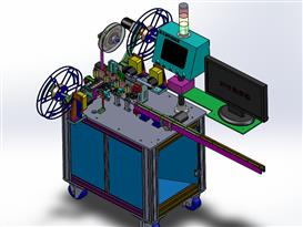 自动检测包装一体机3D模